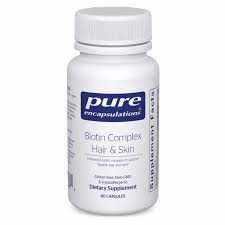 Pure Encapsulations Biotin Complex Hair & Skin 60 caps